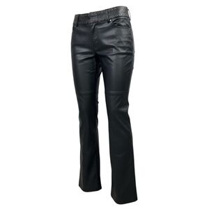 Vintage Kelli Kouri Leather 90s Genuine Lamb Strap Buckle Moto Rockstar NWT